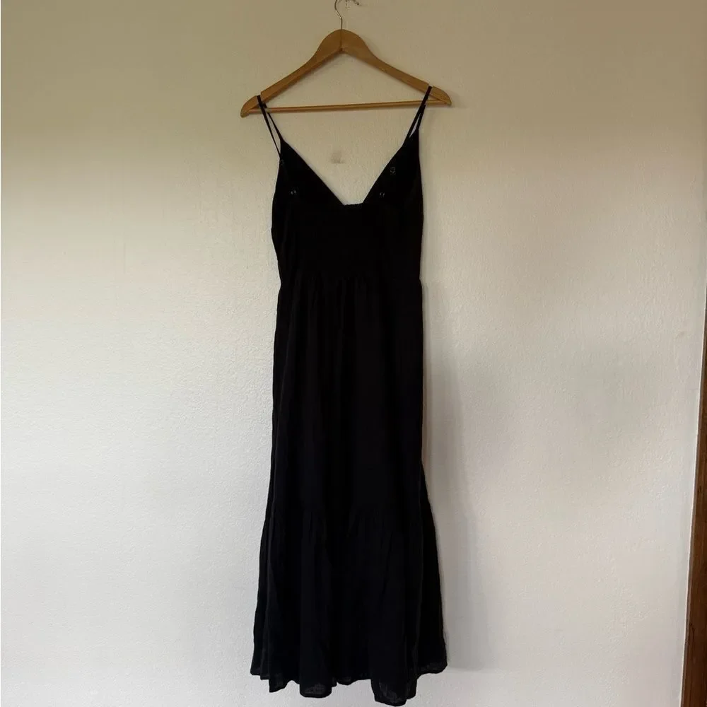 A+F Black Maxi Dress